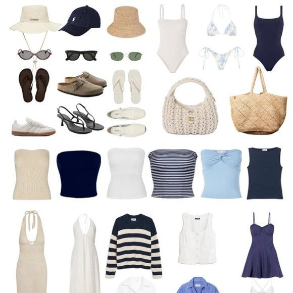 Tommy Hilfiger Stripped Navy White Infinity Scarf 100% Cotton Preppy Nautical - Picture 8 of 9